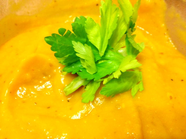 Pumpkin-Taro-Potato Soup